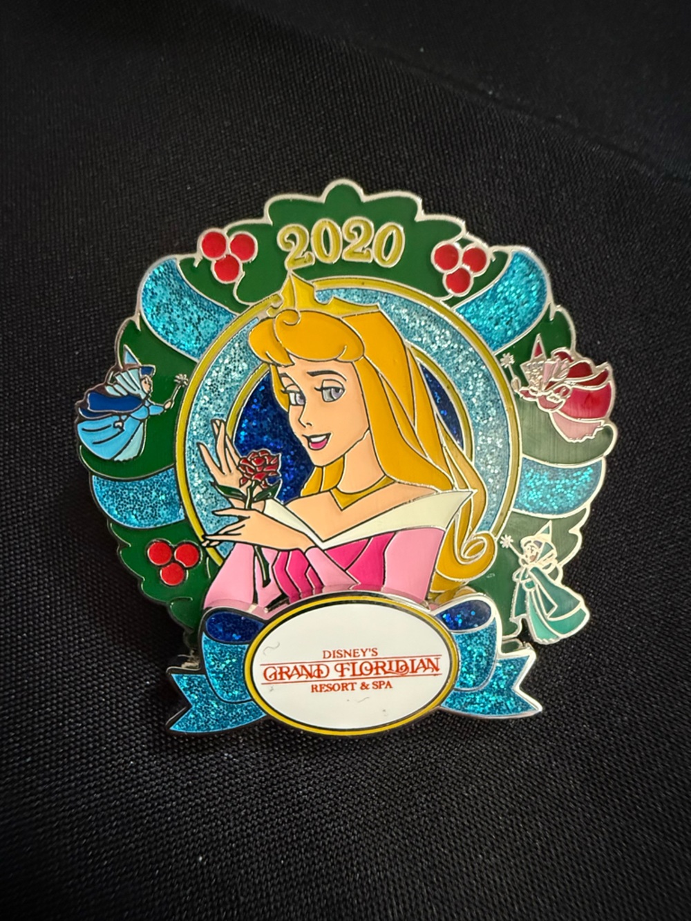 Disney Grand Floridian 2020 Aurora Collector Pin - limited edition
